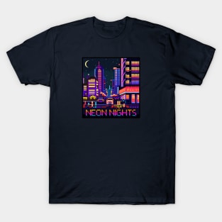 Neon Nights Self Titled Album T-Shirt